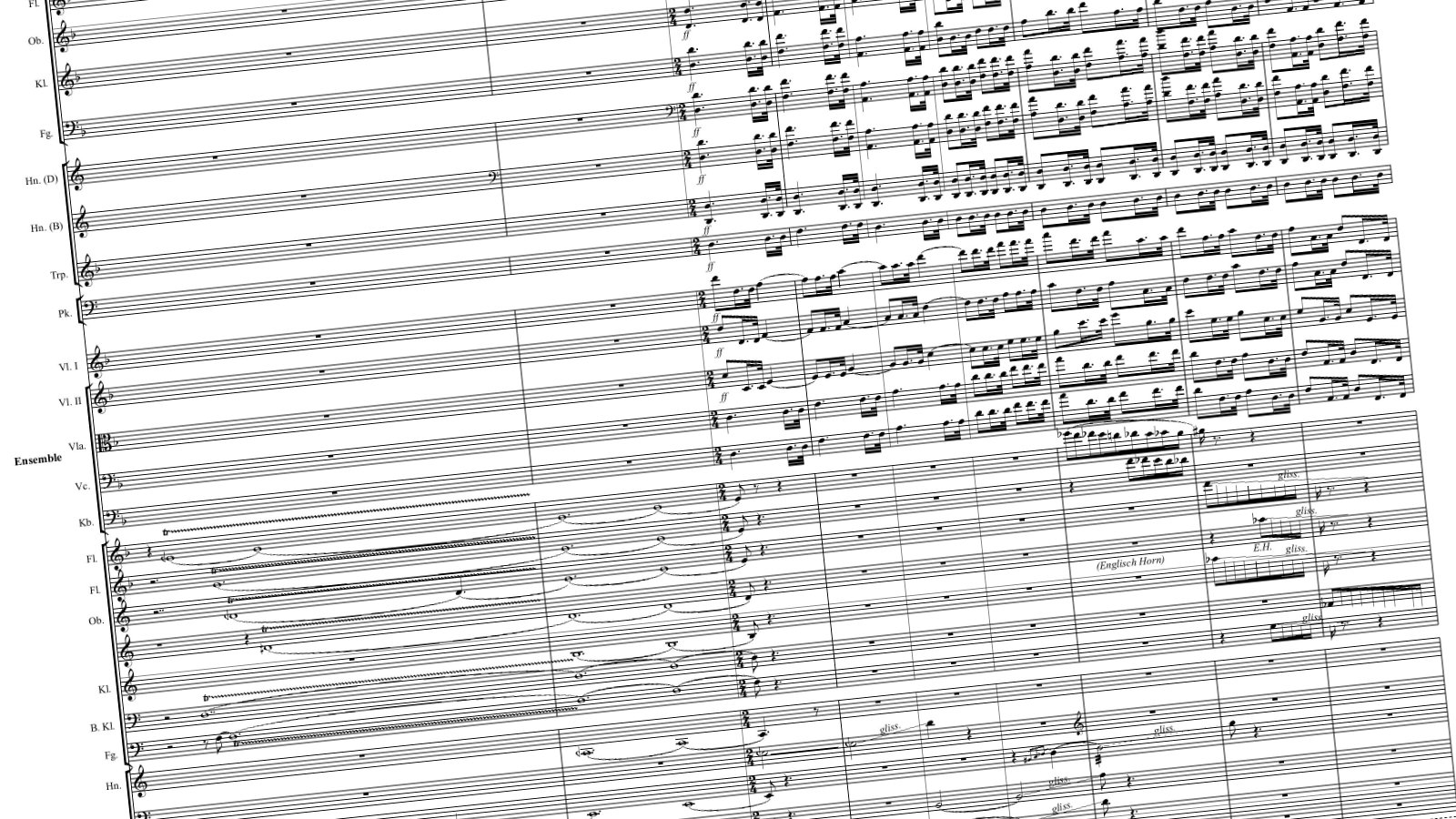 Auszug/Part aus Beethoven_off_set von Andreas F. Staffel, 1. Satz, Seite 27